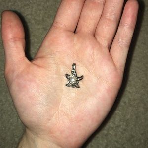 Starfish Pendant w/ Real Pearl